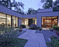 Ravine Residence : New contemporary construction planned to highlight 18th century antiques and Asian artifacts. 