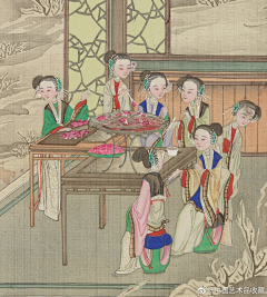 ઇ一念清净ଓ采集到國畫-紅樓夢