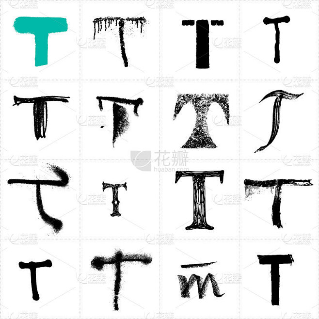西里尔字母和拉丁字母T