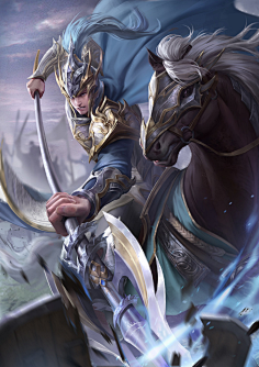 三国志13武将包-花瓣网|陪你做生活的设计师 | 赵云完成