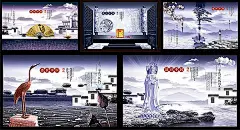 盛世中国地产广告PSD分层素材|丹顶鹤|灯笼|雕花木门|雕像|帆船|房地产PSD素材|房地产广告设计|复古元素|古典海报|荷花|荷叶|鹤雕塑|画轴|莲蓬头|龙纹|毛笔|门|木门|蜻蜓|松树|仙鹤|玉兰花|折扇|中国风|中国龙