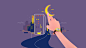 KAKAO taxi experiment design : We try to make a styleframe about KAKAO taxi movie.