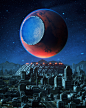 3dart 3D design architecture science fiction Scifi Cyberpunk fantasy cinema4d