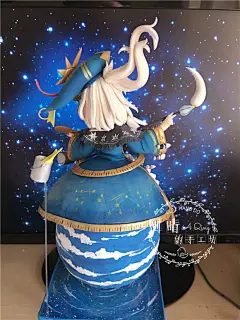 【作品】入坑两周年纪念作-绘制宇宙的少女_超轻粘土吧_百度贴吧