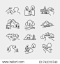 Nature Landscape Icons 