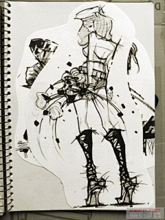 Kiracy采集到绘本速写【涂鸦】