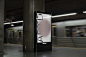 高端定制级地下地铁灯箱广告牌海报设计贴图展示样机模板素材 ARTD C02 POSTER 008