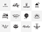 Logoset 1 : This is my black strong logotypes.