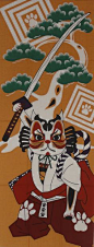 在日本，据说画在布上的招财猫特别灵，举左手代表招财，举右手代表纳福。赶紧转发财福双至