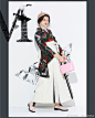 #和服##二尺袖##袴##modern antenna#  
今年的袴也是好酷炫！ ​​​​
