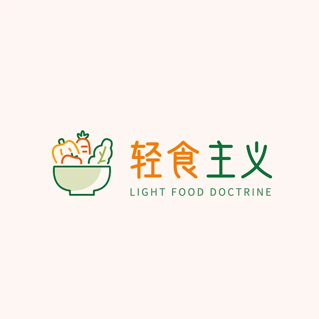 西餐轻食品牌宣传LOGO简约微信头像素材-花瓣网