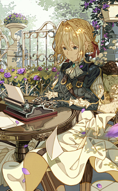 Vikezw采集到Violet evergarden