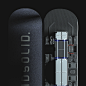 SOLIDSOLID滑板：酷是两道光，如此美妙！【全球最好的设计，尽在普象网www.pushthink.com】