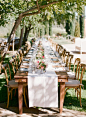 Romantic outdoor Napa wedding | Photo by Sylvie Gil | 100 Layer Cake