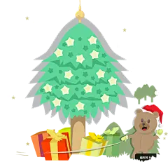 圣诞节 圣诞树 矢量素材 素材 节日元素免抠png图片壁纸