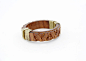 Vintage cute 70's-80s wood tol bracelet