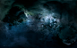 抽象的在线前夕的黑暗skyscapes / 1920x1200壁纸 #采集大赛#