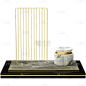 C4D金色奢华大理石电商展台元素2