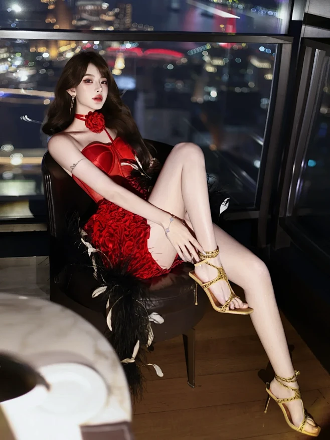 (In-stock 現貨)【2色】【越南小眾品牌】Sisley Lace Dress 蕾絲連披肩連身裙