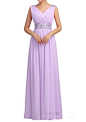 Amazon.com: Huafeiwude Women's V Neck Chiffon Floor Length Long Evening Dresses: Clothing