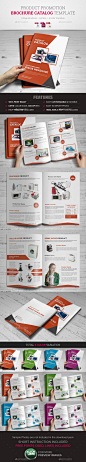 Product Promotion Catalog InDesign Template - Catalogs Brochures