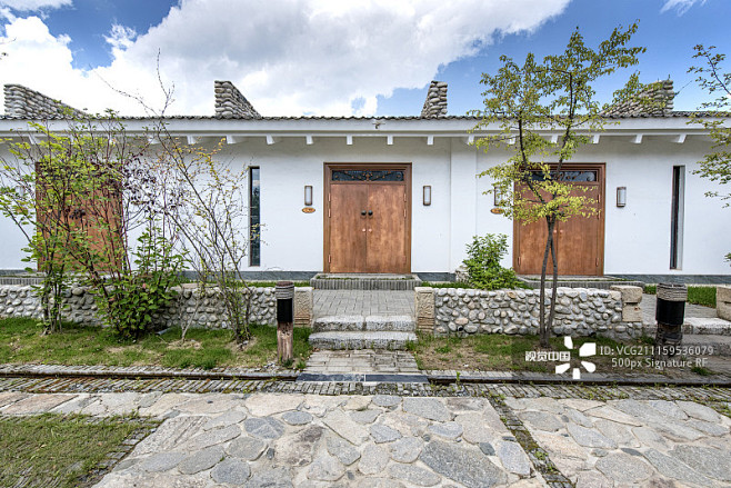 风格,住宿加早餐,乡村,庭院,自然美正版...