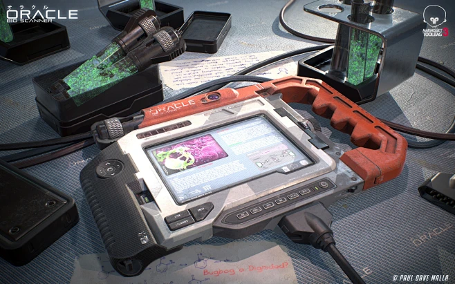 Oracle Bio Scanner, Paul Dave Malla : Bio Scanner Concept Realtime-花瓣网