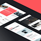 Deck: A free card-style UI kit | Inside Design Blog