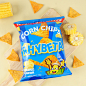 进口零食批发 瑞贝塔原味/奶酪味玉米片 休闲食品膨化批发110g