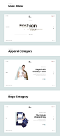 Mr.Bara – Fashion Minimal Concept : Saved onto Web Design Collection in Web Design Category