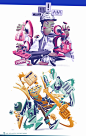 shaky shapes 3000 on Behance