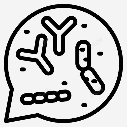 益生菌细菌双歧杆菌 标志 UI图标 设计图片 免费下载 页面网页 平面电商 创意素材
