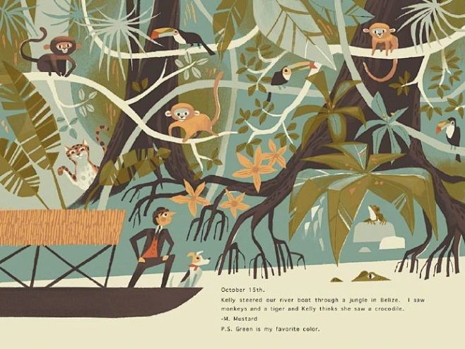来自插画家 Chris Turnham ...