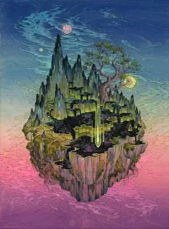 插画 | 梦幻清新的绘本插画 : 来自美国的插画师Nicole Gustafsson 的绘本插画 梦幻的色彩带你回味童年的幻想 辛苦整天的你不妨来这里看看 唤醒你的灵感哟~~