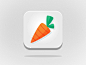 Dribbble - Carrot Icon by Blake Crosley