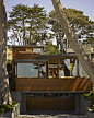 Carmel Residence Dirk Denison Architects : The house sits on a dense site facing Carmel Bay and the Pacific Ocean. The clients were keen to be fully cognizant of this amazing setting in all areas of...