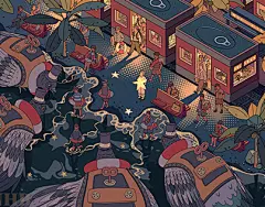 京东 | 盒以为家 HOME FOR HOPE | 动态插画kv