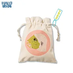 HALO独家原创零钱包抽绳帆布包手机包&lt;豹&gt;个性潮卡通手绘 设计 新款 2013 正品 代购  英国