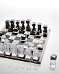 Jonathan Adler Acrylic Chess Set