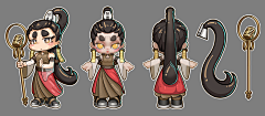 ★xīng采集到Q版插画+潮玩设计