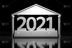 新年前夕,高雅,数字,2021,黑色背景,建筑业,立陶宛共和国,商务,2020,事件