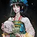 点翠女孩