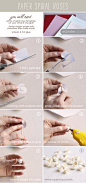How to make a paper rose