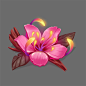 Magical flower /  Collectible icon, Can Iscan