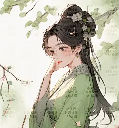 古风女子-编号：214
