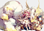 Puzzle and Dragons - COTTON (modify), Skyfire (天之火)