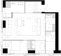 設計美學志采集到Floor Plans • 室内平面布局图