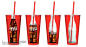 Coca-Cola Transparent Cup