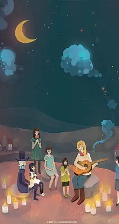 谢谢今天成都的大家。又见到你们真开心！明天重庆 三峡广场 @西西弗书店 煌华店见！这是这周末卫星送出的壁纸《一首歌的距离》。大家周末愉快！#寂地作品#