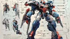 机甲——未来科技
点关注可使用。
科幻，科技，未来，战士，小说，素材，可扣，动漫，插画，高达，机甲。